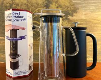 Aero Press, Cold Brew Coffee Maker, Espro French Press