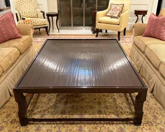David Iatesta Walnut "Shenzhen" Coffee Table