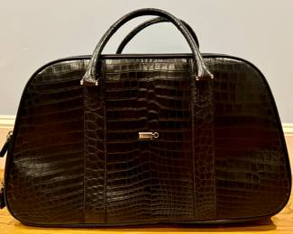 Zilli Rolling Alligator Duffle 