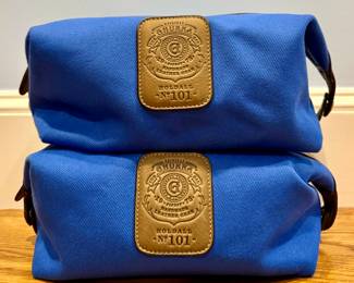 (2) Ghurka Holdall No. 101 Bag Toiletry Bags