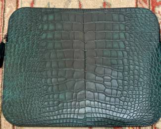 Zilli Alligator Laptop Case