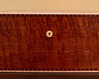 Custom Made Michael Dixon Inlaid Exotic Wood Humidor
