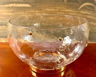 Signed Art Glass Bowl