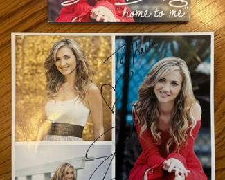 Autographed Sarah Darling CD & Photograph