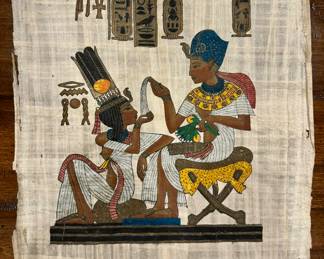 Hand Painted Papyrus