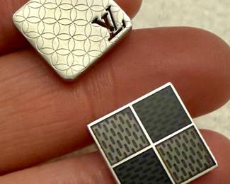 Louis Vuitton Damier Cufflinks