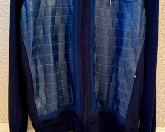 Zilli Alligator Jacket & Matching Shoes