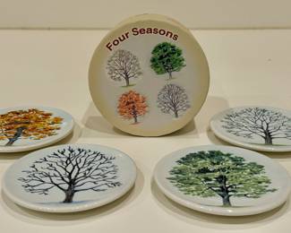Four Seasons Trinket Dishes