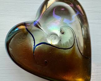 Robert Held Art Glass Paperweight