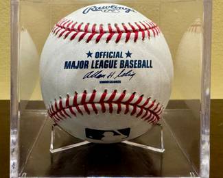 Autographed Jim Rice Baseball