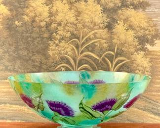 Signed Art Glass Bowl