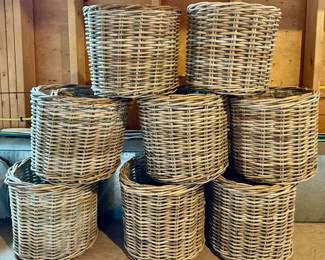 Wicker Planters