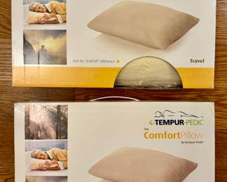 (2) New Tempur-Pedic Comfort Pillows