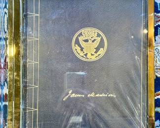 New Montblanc James Madison Pen & Book Set 21/50