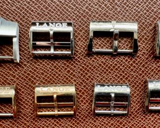 18K & Platinum Audemers Piguet & A. Lange & Sohne Watch Buckles