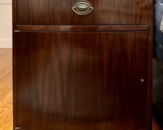 David Iatesta Bowfront Nightstand