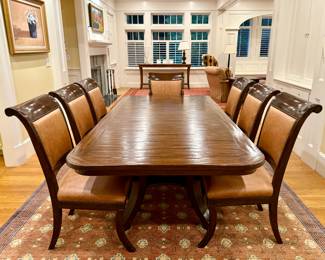 Bausman & Company Dining Table & 8 Chairs 