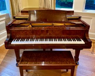 Steinway & Sons Kewazinga Bubinga Piano (B570841) - Available for pre-sale!  Please call 774/922-2630.