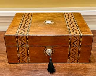 Inlaid Trinket Box