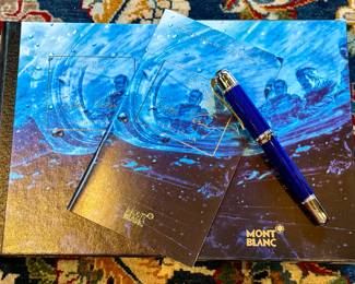 Montblanc Jules Verne 3-Piece Set (Fountain Pen, Ballpoint Pen & Mechanical Pencil)