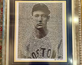 Ted Williams 112/1000 Steiner Print