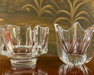 (2) Orrefors Bowls