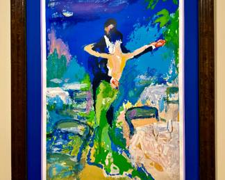 "The Last Dance" Leroy Neiman Signed & Numbered 472/900 Lithograph