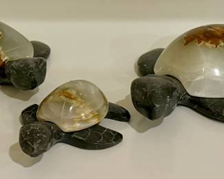 Marble Turtle Family