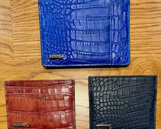 Zilli Alligator Card Holders