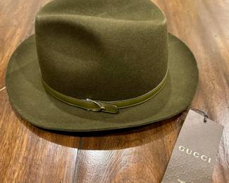 New Gucci Cappello Uomo Feltro Hat