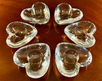 Simon Pearce Heart Votives