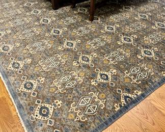 Wool "Ikat" Rug - 11' x 14'