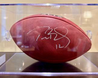 Autographed Tom Brady Football