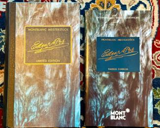 Montblanc Meisterstuck Edgar Allen Poe Pens