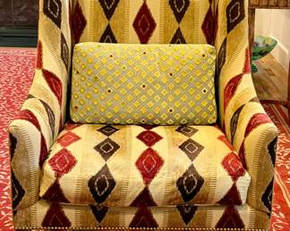 Dennis & Leen Fireside Wing Chair 