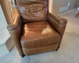 $125 BRADINGTON-YOUG SEVEN SEAS LEATHER RECLINER