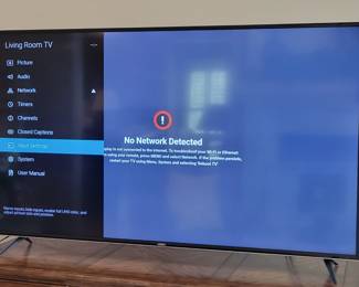 VIZIO SMART  TV 65" 4K UHD-TV $125.00 WITH REMOTE 2018