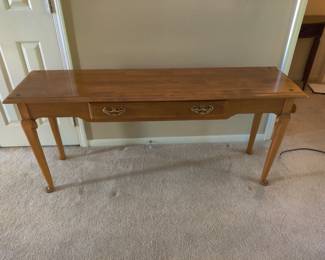 ETHAN ALLEN SOFA TABLE $60