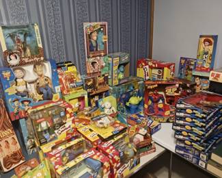 All boxed action figures!