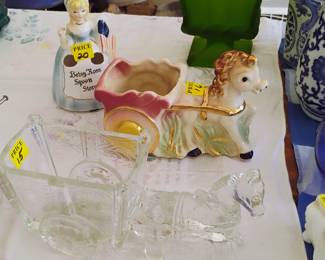 Betsy Ross spoon holder pony cart