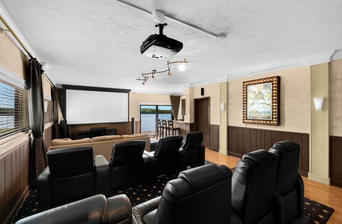 Full home theater equipment and fixtures - all available