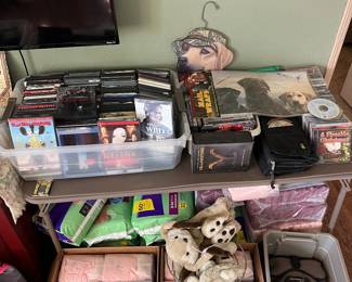 DVD's (great for RV trips) and even casette tapes!