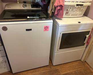 Maytag Washer and Dryer.  Washer about 2 yrs old Dryer a little older