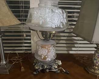 Antique collector lamp