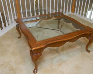 Thomasville Coffee Table 40” x 40” x 16 1/2