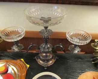 Reed & Barton epergne 