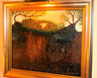 Diana Becker painting