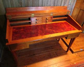 Handsome one-of-a-kind Danish style desk