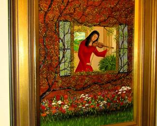 Diana Becker painting