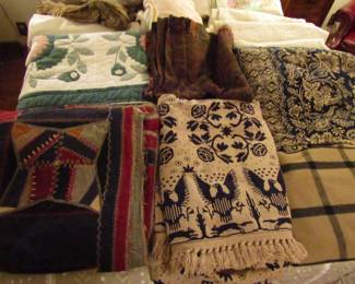 Vintage blankets & throws